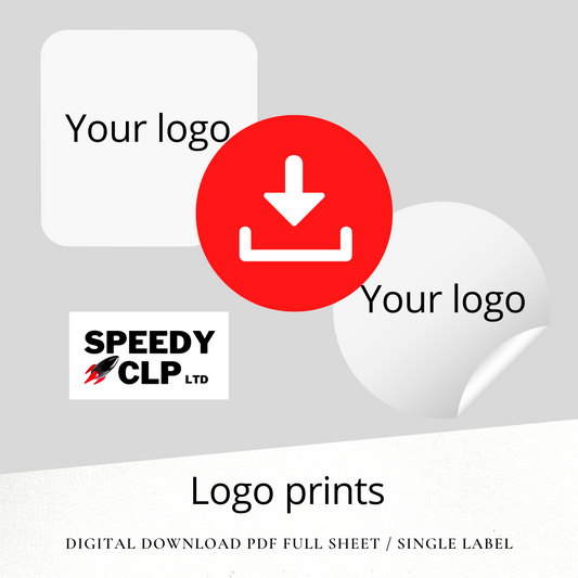 Your Logo - Digital Download Full sheet