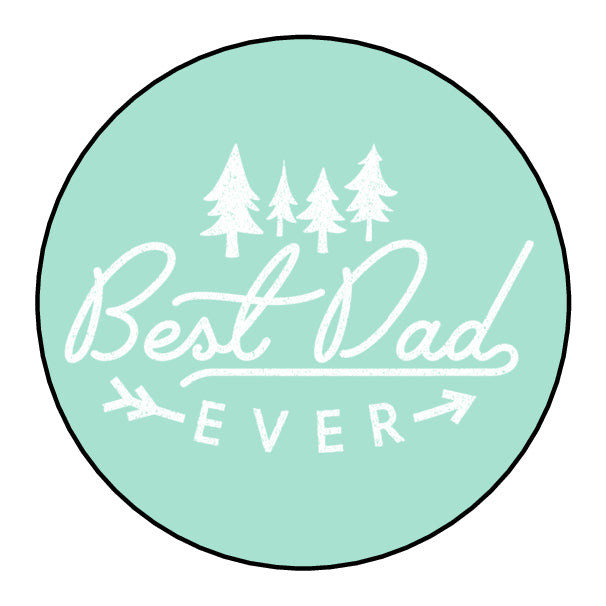 Best Dad Ever stickers