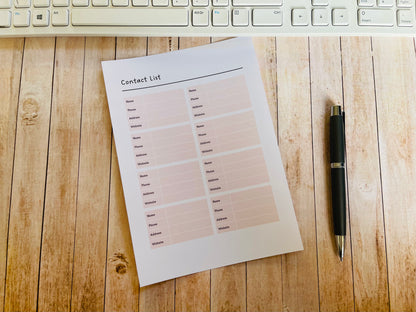 **DIGITAL DOWNLOAD PRINTABLE PDF** Ultimate Fragrance Business planner