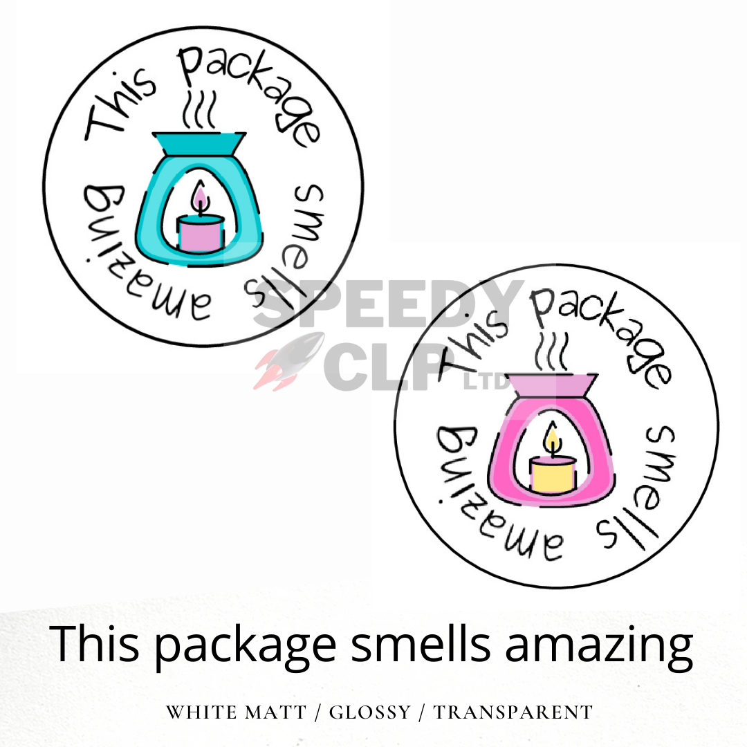 This package smells amazing